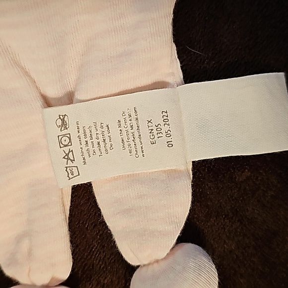 Lot of 3 - UNDER THE NILE 3 organic cotton baby buddies dark skin tone nwt - Picture 9 of 16